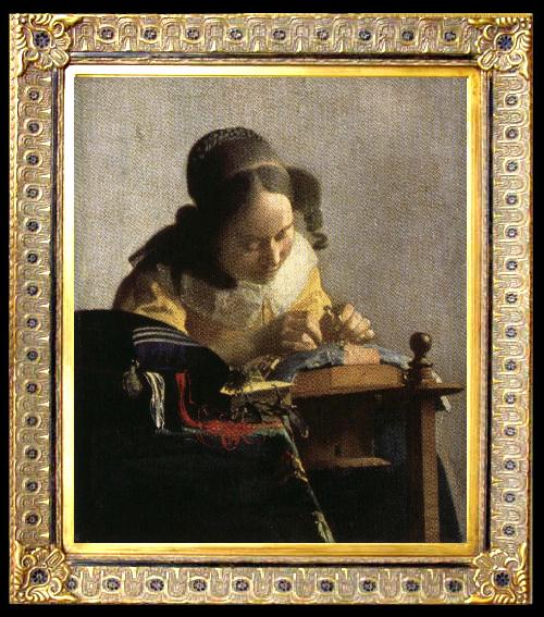 Jan Vermeer The Lacemaker
